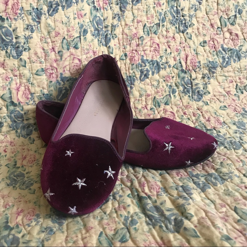 Velvet Star Flats
